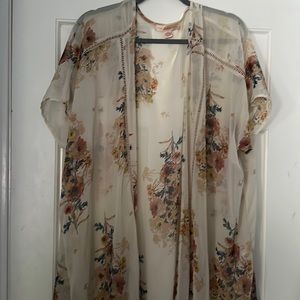 Floral kimono